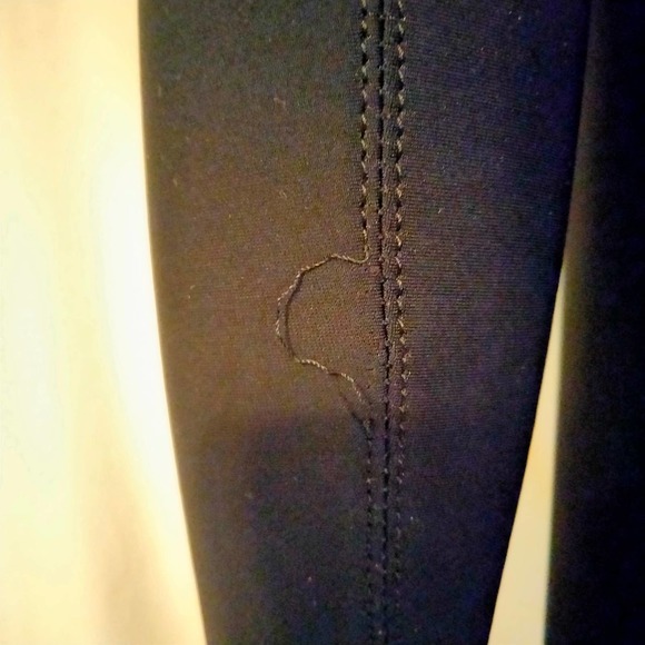 ESPACE by Robert Clergerie Black Stretch Textile Boots with Contrast Heel 7.5 - Picture 10 of 12